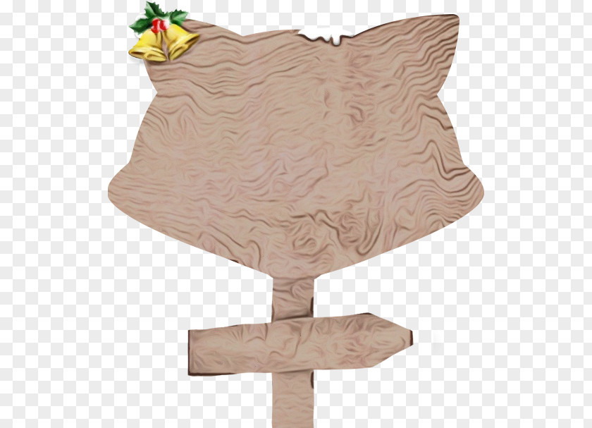 Wood Tree Beige PNG