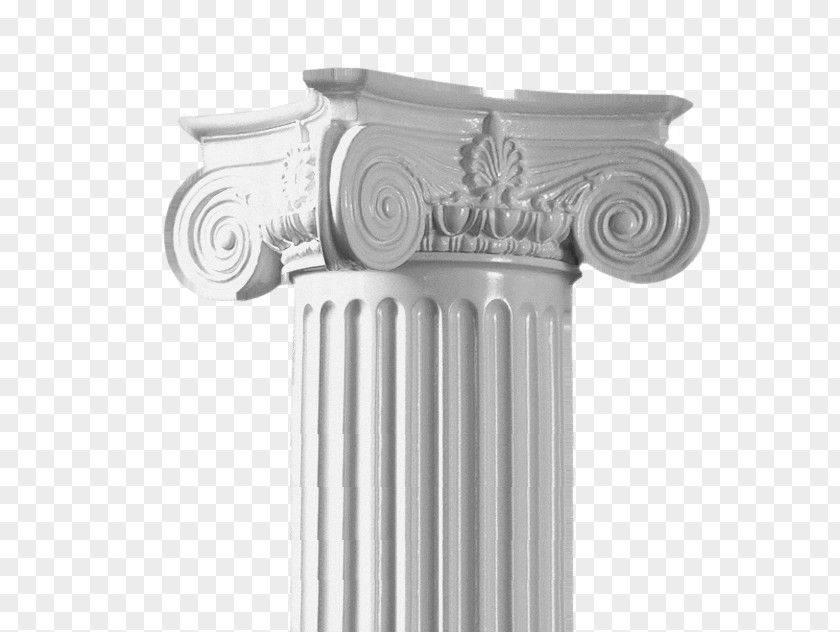 Column Ionic Order Capital Architecture Classical PNG