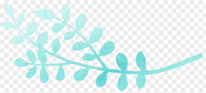 Drawing Plant Blue Watercolor Painting Graphic Design Wallpaper PNG