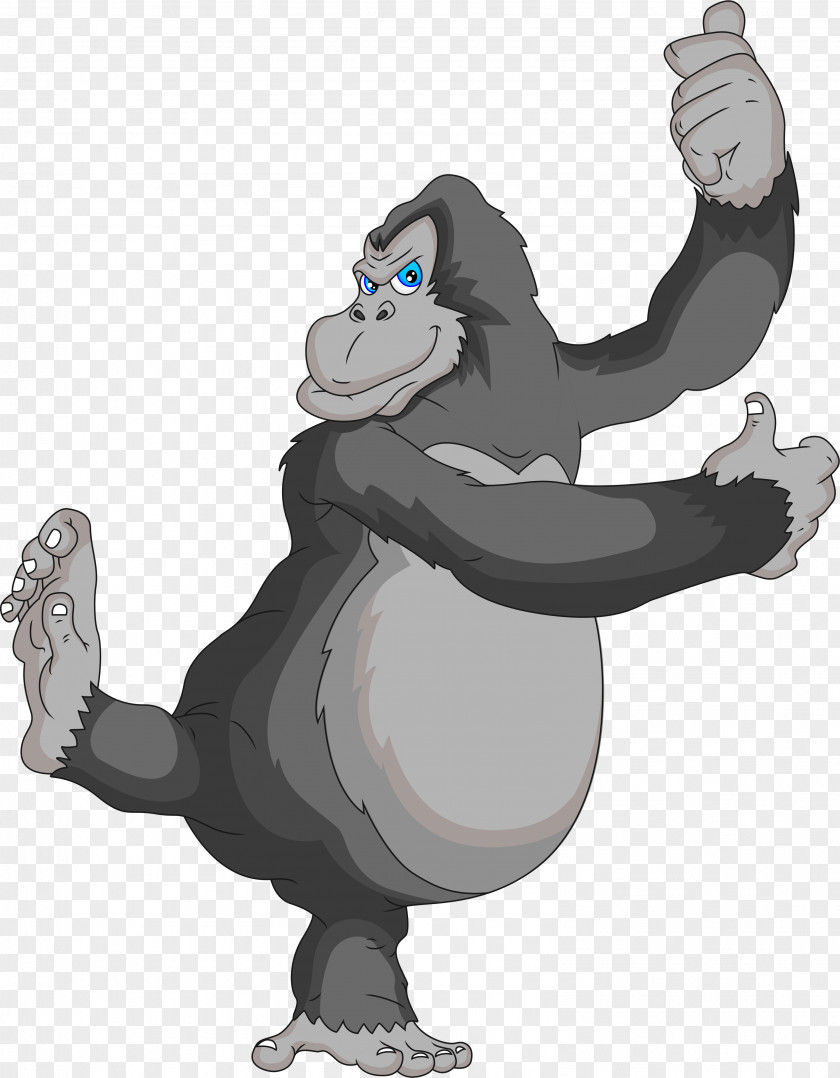 Gorilla Drawing Photography PNG