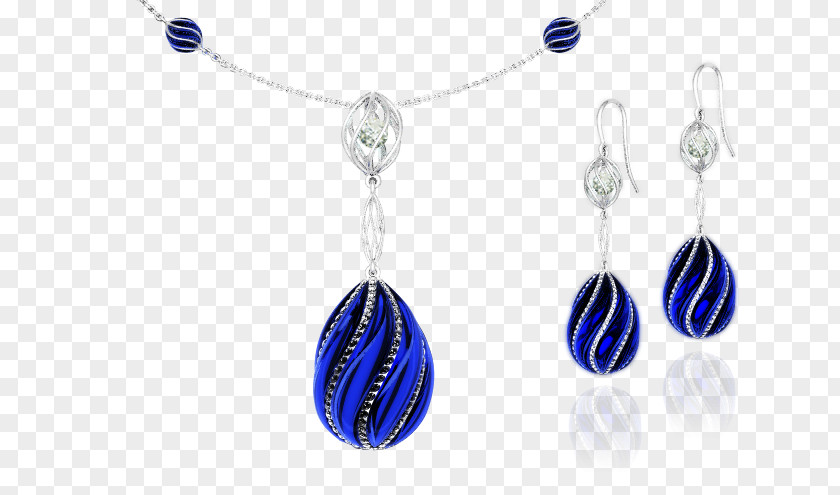 Jewelry Earring Blue Necklace Jewellery PNG