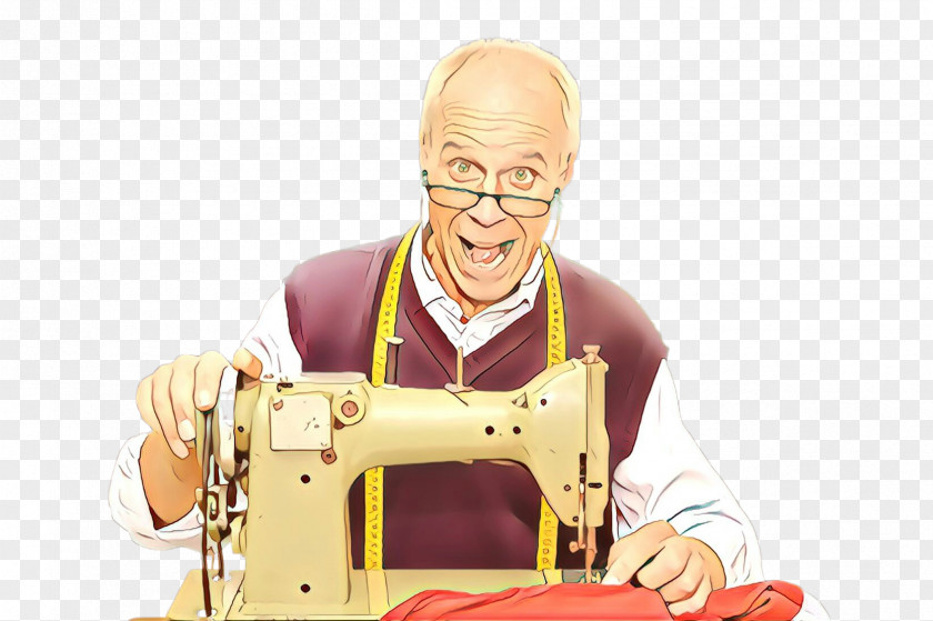 Sewing Machine Home Appliance Dressmaker Tailor Clothes Iron PNG