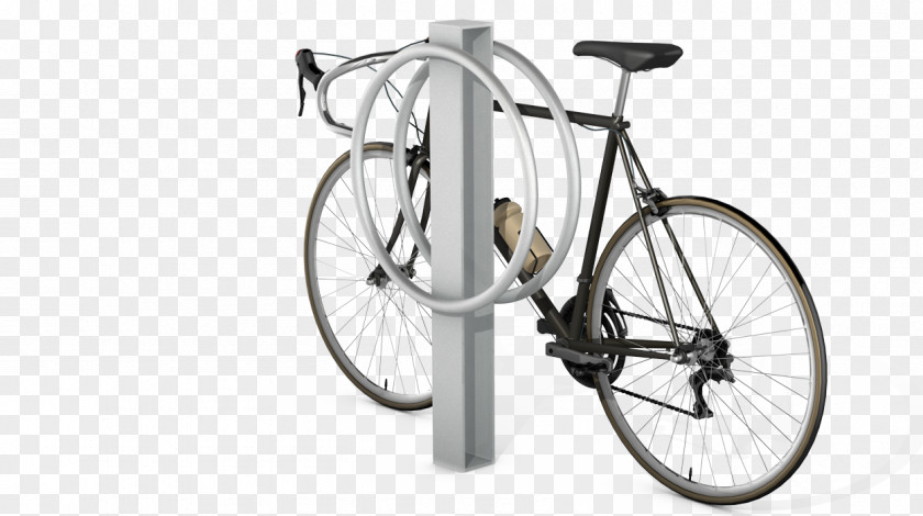 Bicycle Wheels Parking Rack Road Handlebars PNG