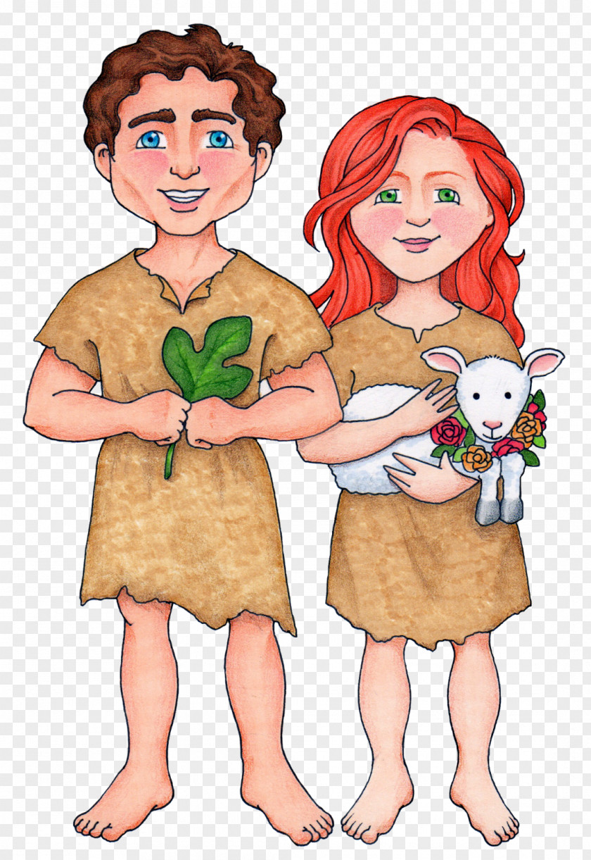 Couple Cartoon Adam And Eve Clip Art PNG