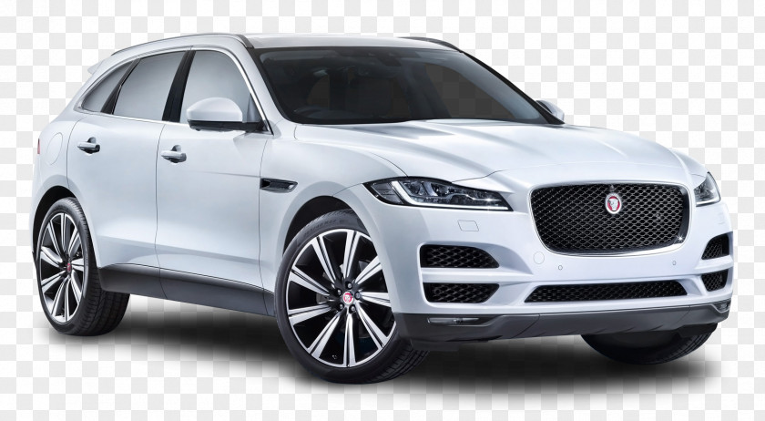 Jaguar F PACE White Car 2018 F-PACE Cars F-Type PNG