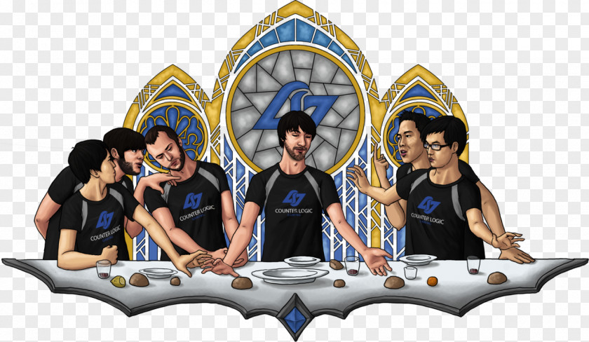 League Of Legends The Last Supper Counter Logic Gaming Team SoloMid PNG