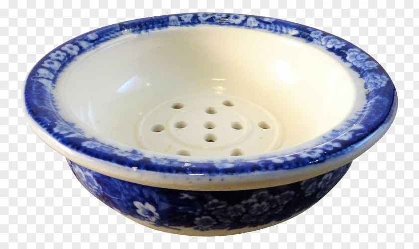 Transferware Flow Blue Ceramic Bowl Soap Dishes & Holders PNG