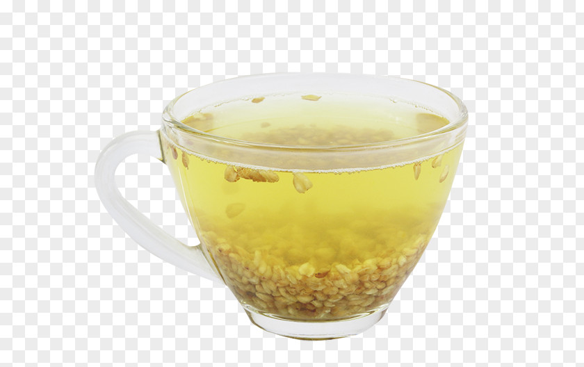 Yellow Buckwheat Tea Cup Barley Coffee PNG