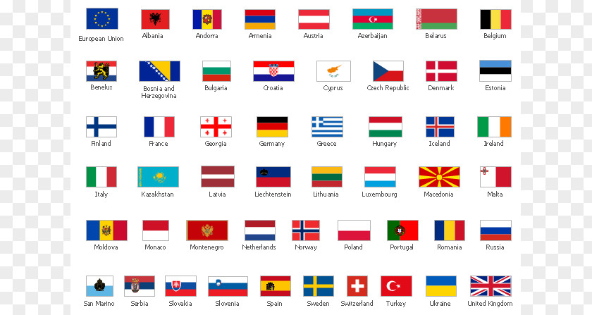 Country Flag Cliparts Europe National Clip Art PNG
