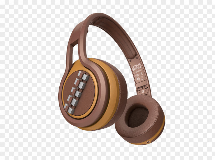 Headphones Chewbacca Anakin Skywalker SMS Audio STREET By 50 On-Ear PNG