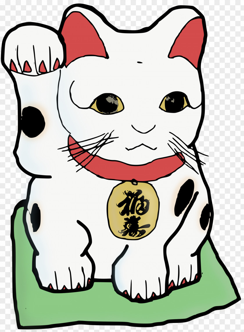 Maneki Neko Maneki-neko Luck Cat Clip Art PNG