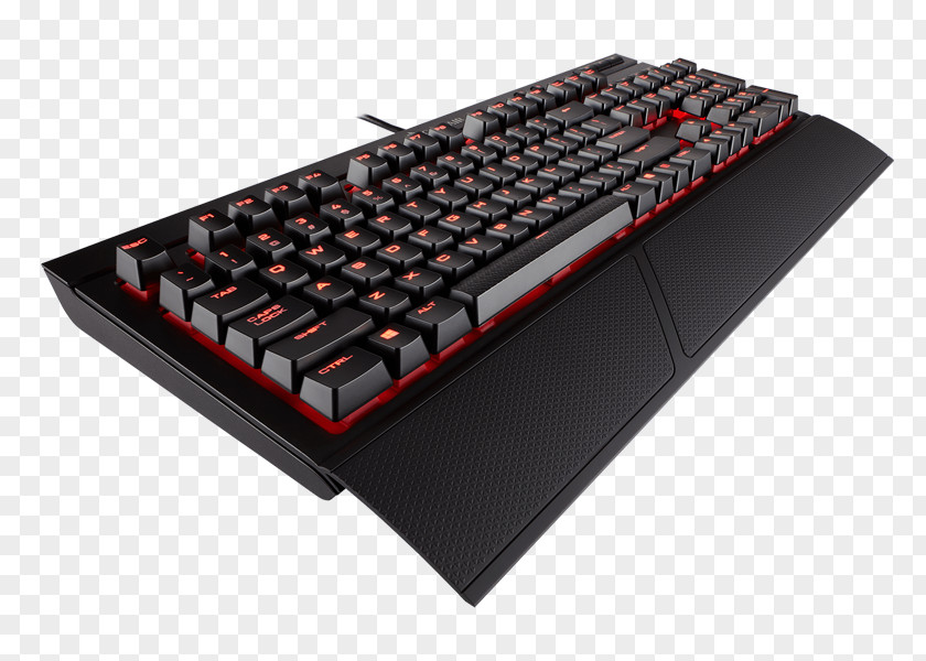Mechanical Computer Keyboard Gaming Keypad Backlight Cherry Electrical Switches PNG