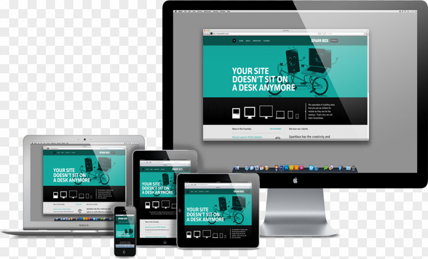 Responsive Web Design Image Development Digital Marketing Website PNG
