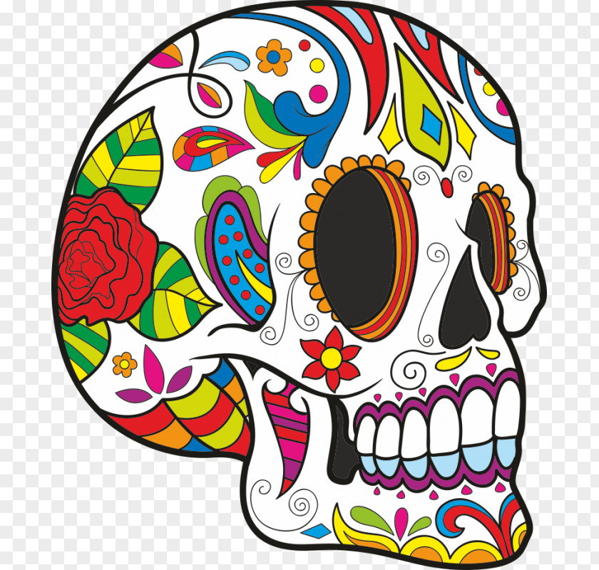 Skull Calavera Coloring Books For Kids Ages 9-12: Beautiful Sugar Skulls That Make You Relax (Dia De Los Muertos) Day Of The Dead Book PNG