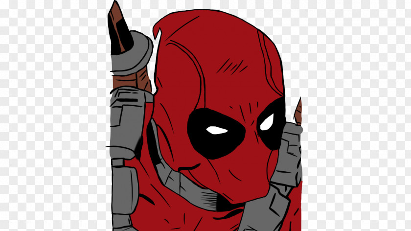 Animated Deadpool Fiction Cartoon Character PNG