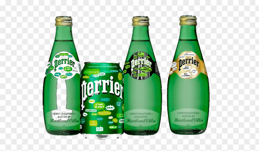 Evian Mineral Water Plants Carbonated Perrier Acqua Panna PNG