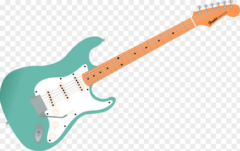 Fender Electric Guitar Stratocaster Telecaster Bass PNG