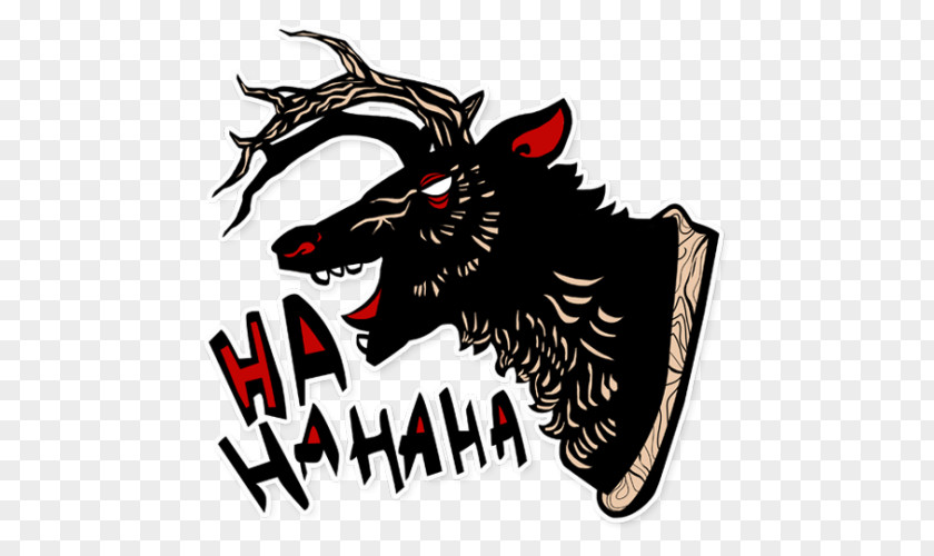 Horse Demon Logo Font PNG