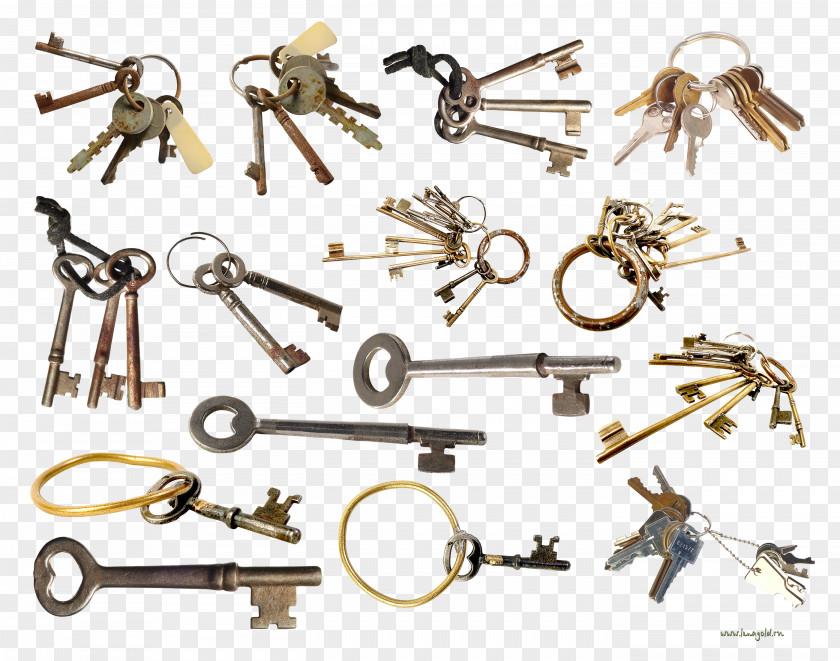 Keys Key Chains Rim Lock Door PNG