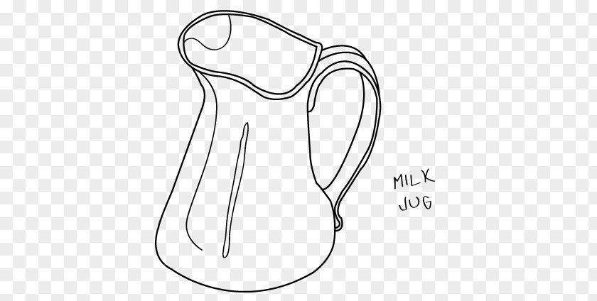 Milk Container Diagram Black And White Coloring Book PNG