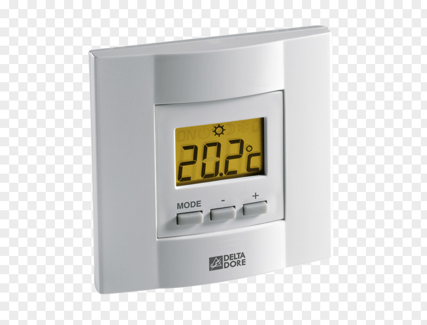 Momit Home Thermostat Delta Dore S.A. Berogailu Heat Pump PNG