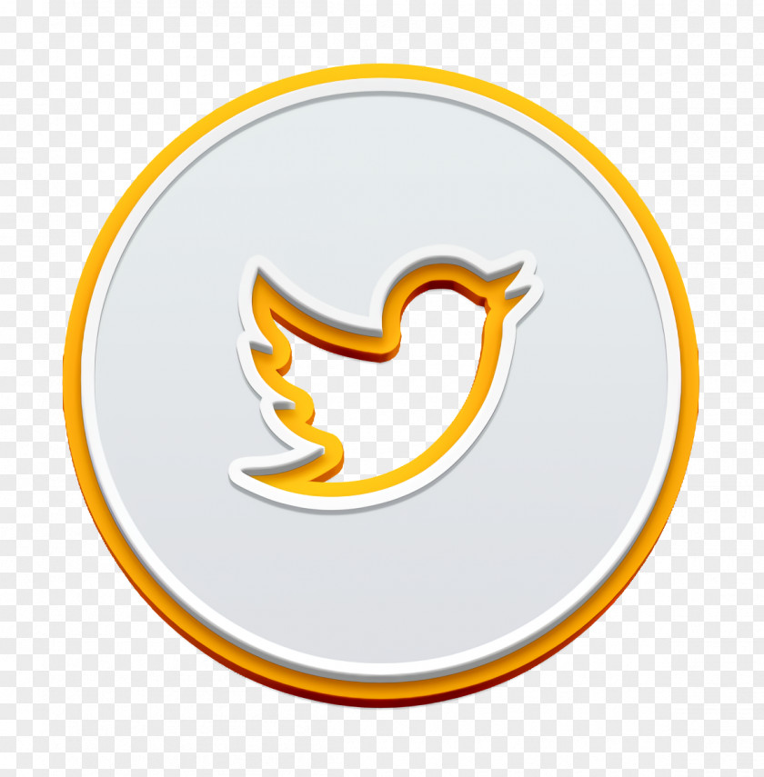 Circle Icon Gray Twitter PNG