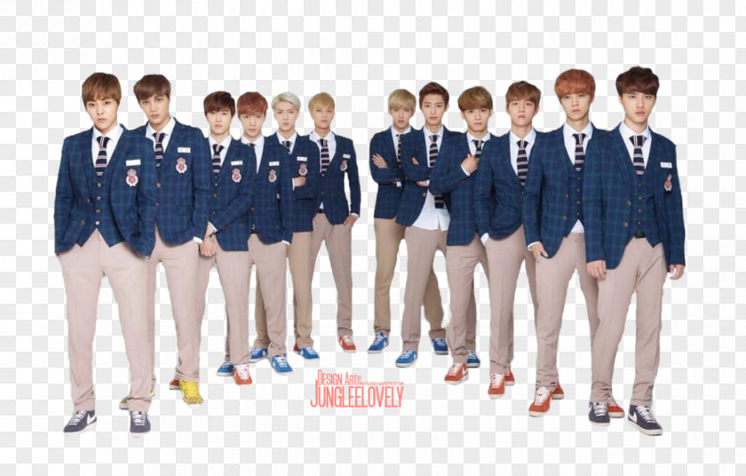 Exo's Showtime COUNTDOWN EXO-K Boy Band PNG