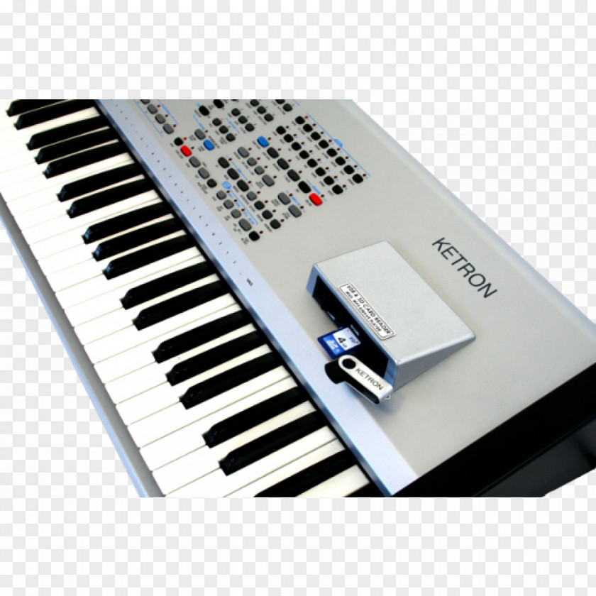 Memory Card Reader Rhodes Piano Digital Keyboard Electric PNG