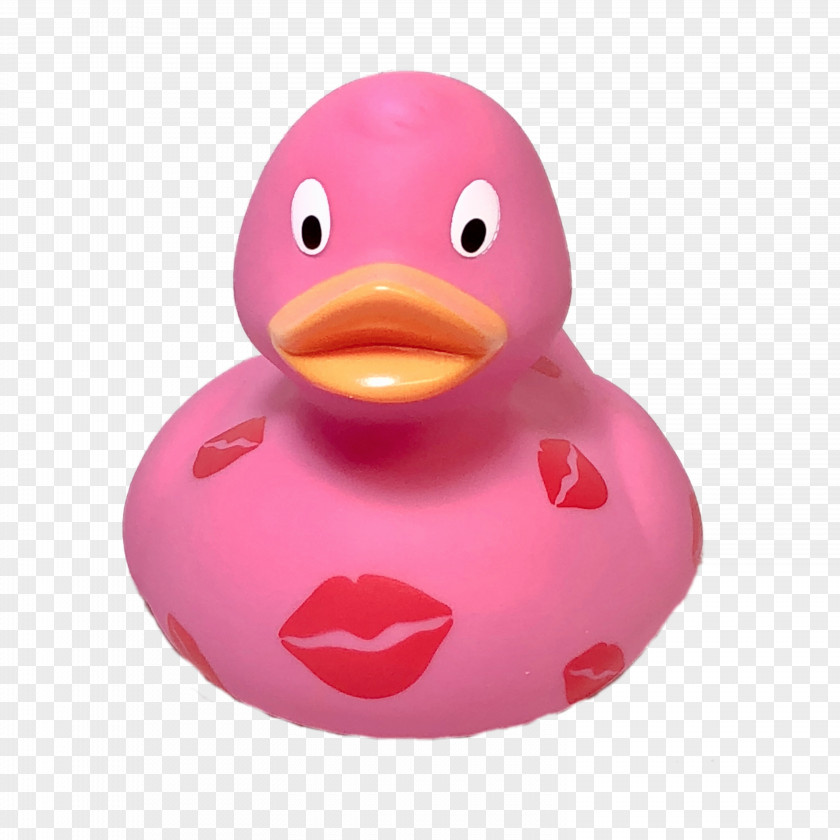 Rubber Duck Pink M PNG