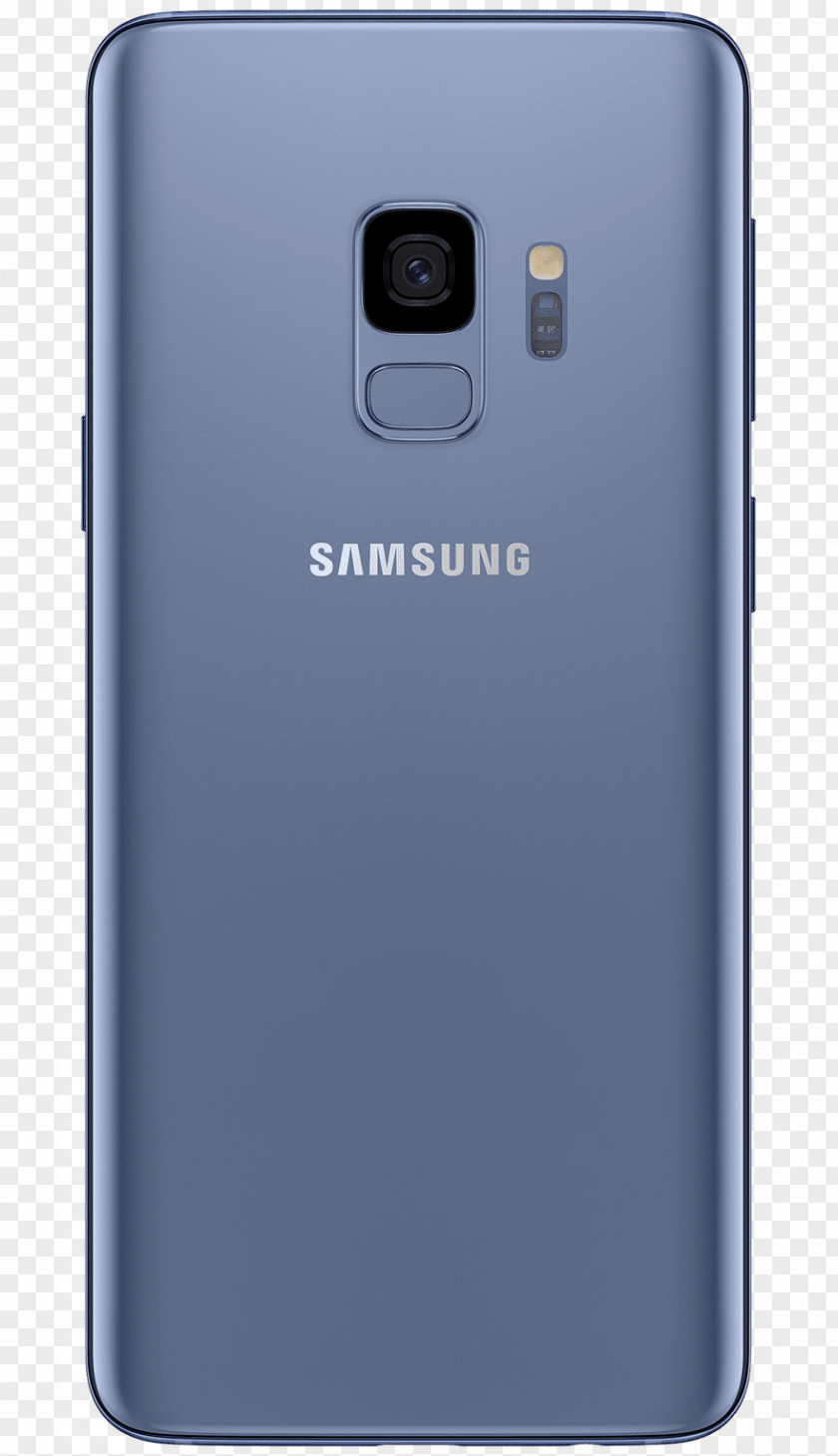 Samsung Galaxy S8 Coral Blue Android Telephone PNG