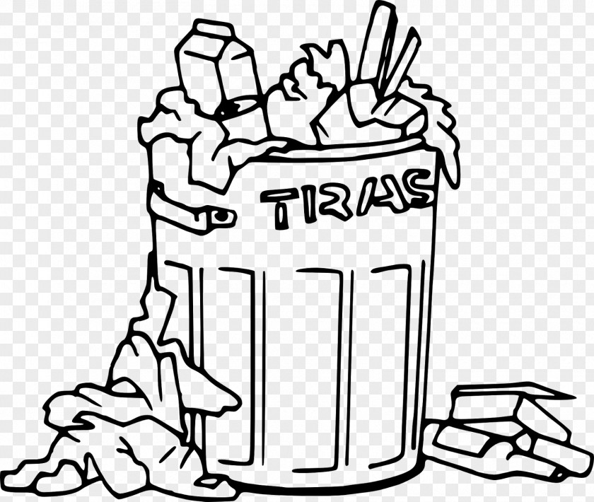 Trash Rubbish Bins & Waste Paper Baskets Drawing Garbage Truck Clip Art PNG