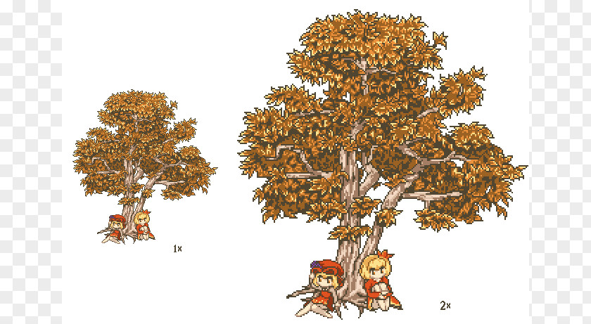 Tree Pixel Art Branch DeviantArt Image PNG