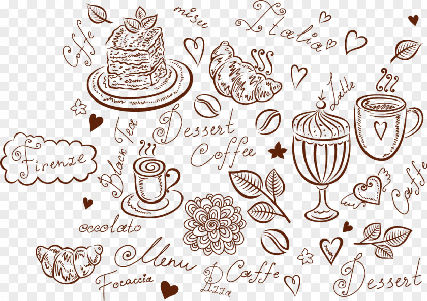 Hand-painted Bread,Hand-painted Dessert Food Drawing Illustration PNG