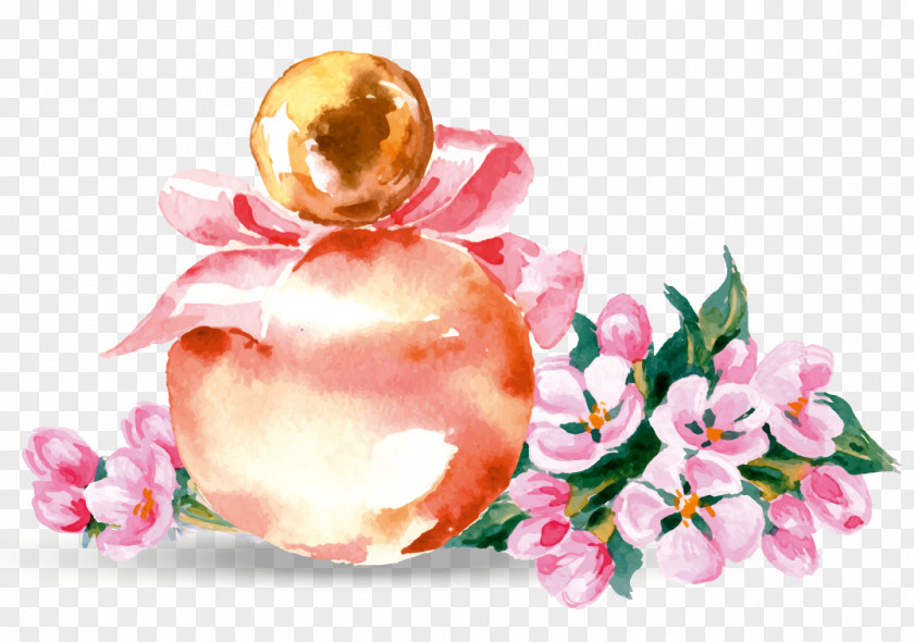 Perfume And Flowers PNG