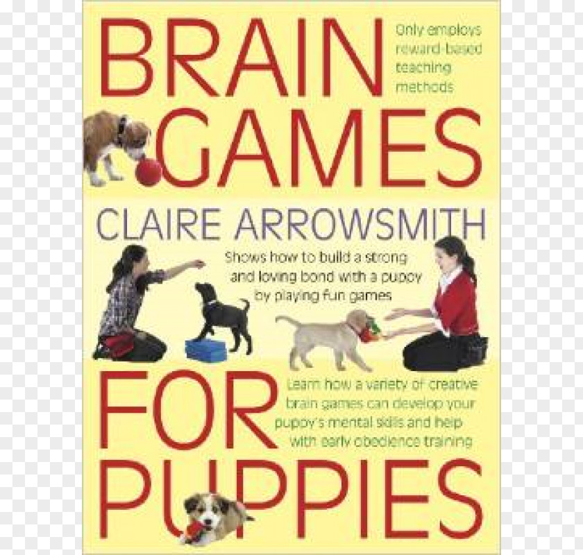 Puppy Brain Games For Puppies: Shows How To Build A Stong And Loving Bond With By Playing Fun Dogs Amazon.com PNG