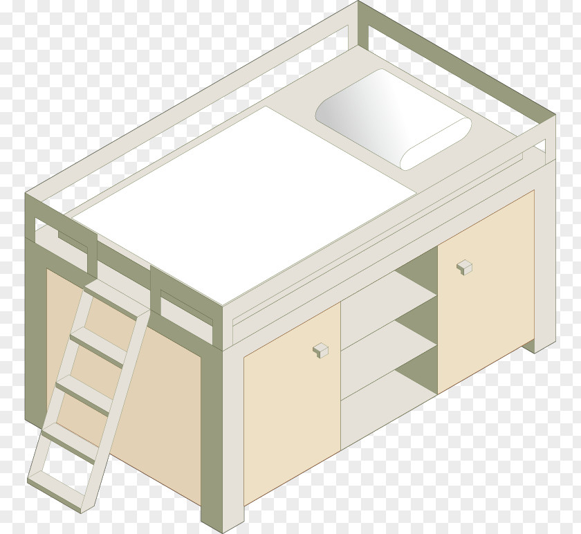 Single Bed Furniture Euclidean Vector PNG