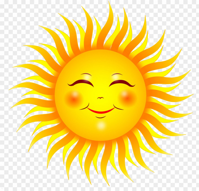 The Sun Smile Sunlight Clip Art PNG