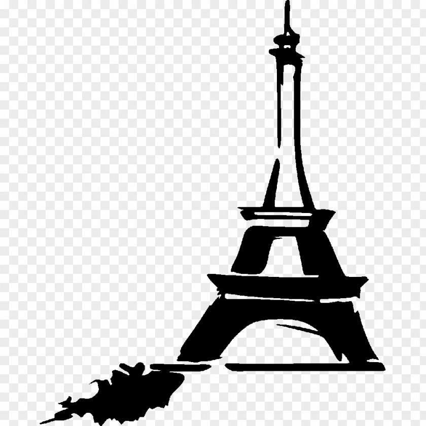 Tower Clipart Eiffel Drawing Silhouette PNG