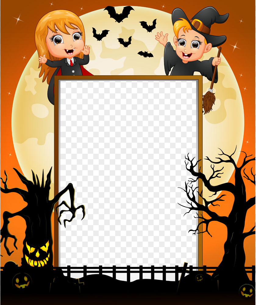 Vector Halloween Background Costume Party PNG