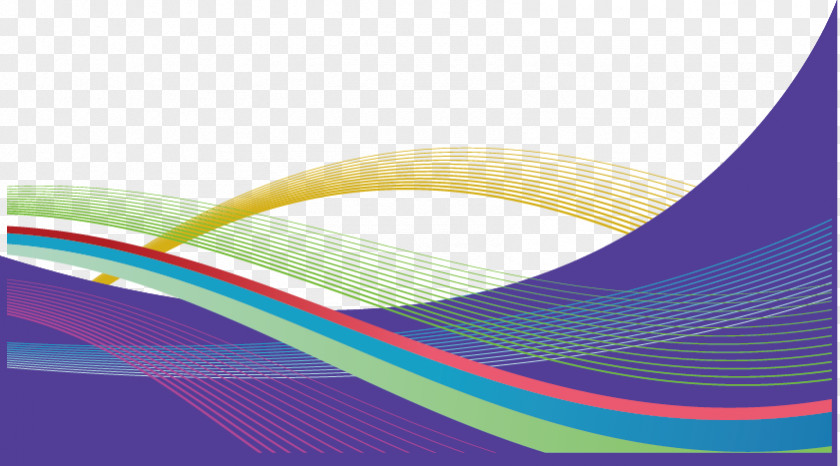 Vector Rainbow Border Texture Graphic Design Text Illustration PNG