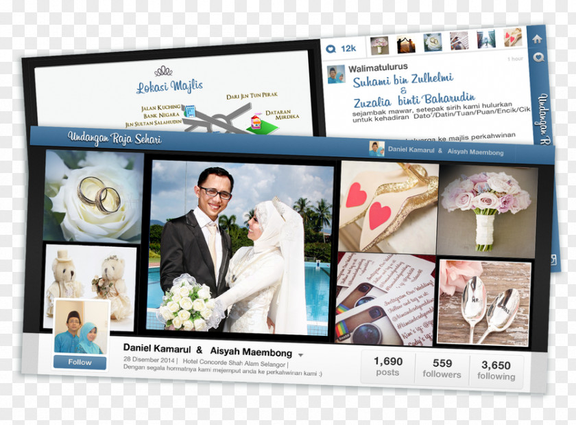 Wedding Invitation Display Advertising Post Cards Brand PNG