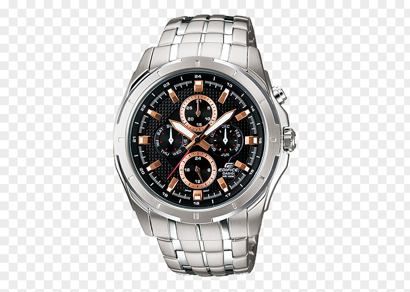 Casio Edifice Watch Chronograph Bracelet PNG