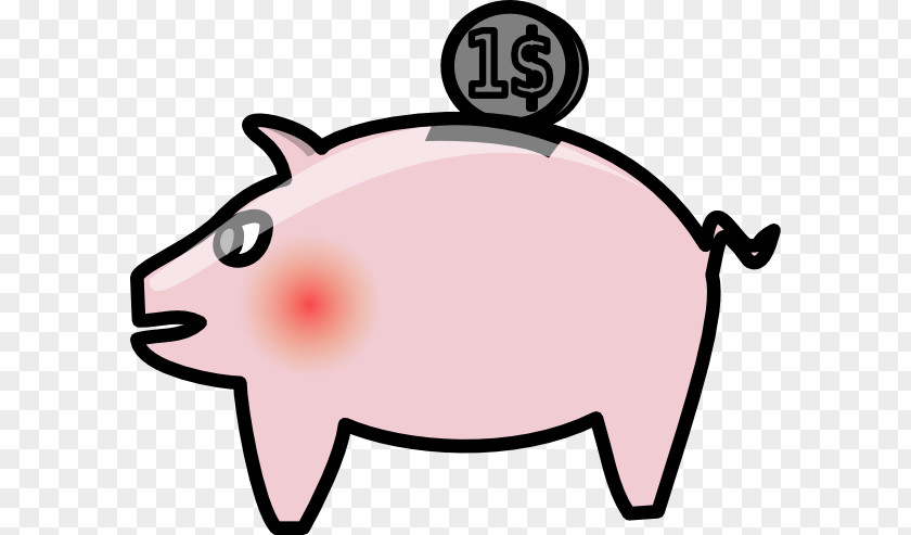 Finance Cartoon Cliparts Piggy Bank Money Clip Art PNG