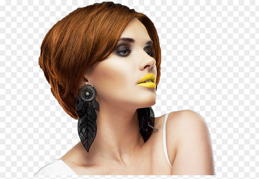 Hairstyling Hair Coloring Chin Beauty.m PNG