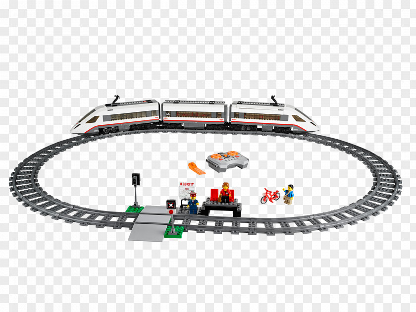 Train LEGO 60051 City High-Speed Passenger Amazon.com Lego PNG