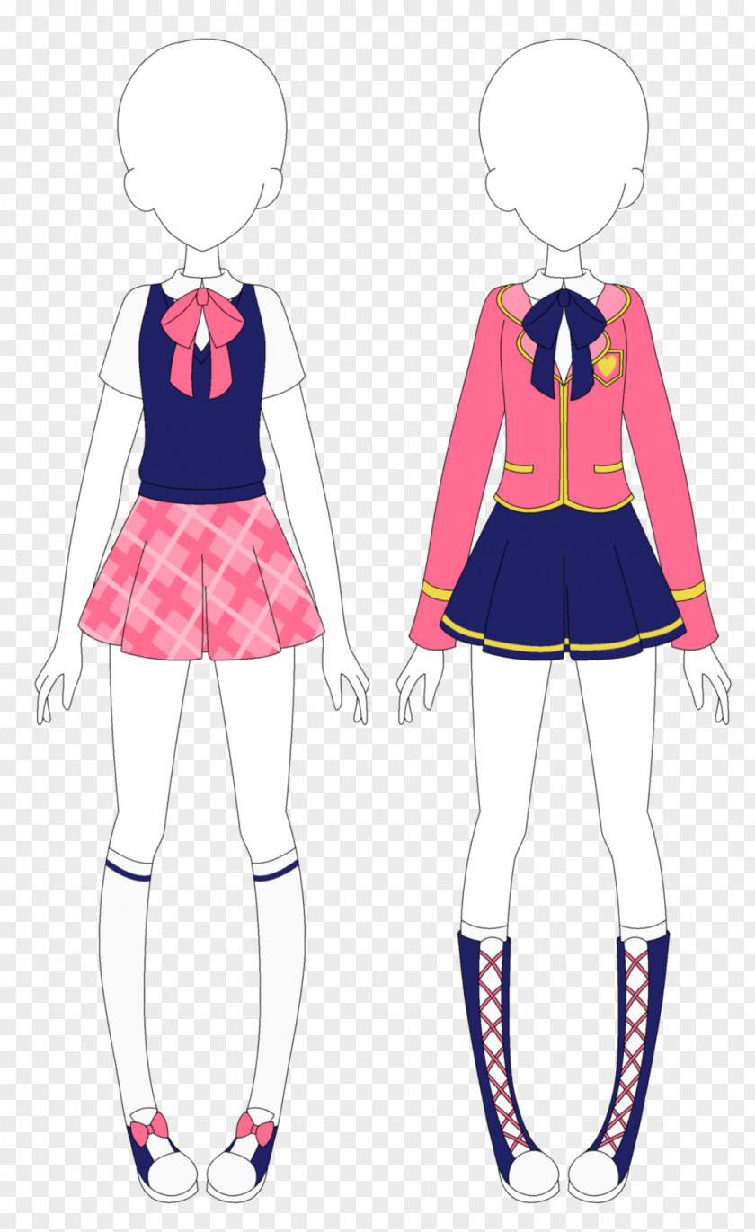 Cute Cheer Uniforms Aikatsu! Costume Art Illustration Clothing Accessories PNG