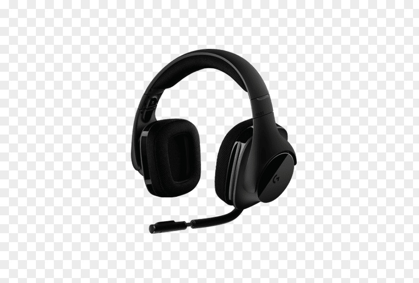 Headphones Logitech G533 7.1 Surround Sound Headset PNG