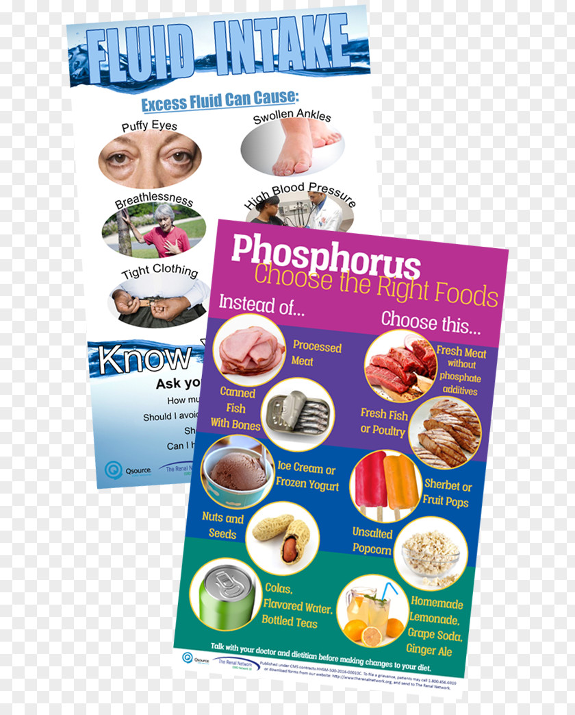 Health Flyer Hemodialysis DASH Diet PNG