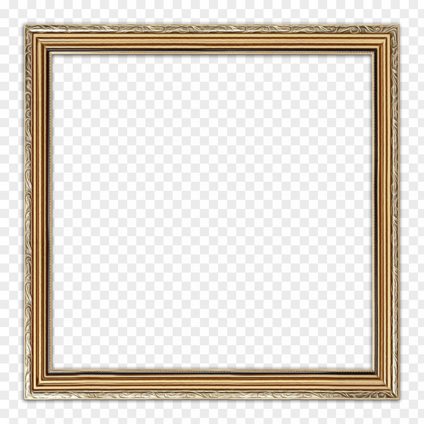 Mirror Interior Design Wood Texture Frame PNG