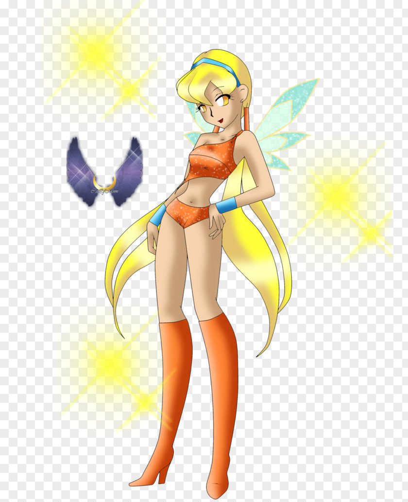 Moon And Stars Stella Bloom DeviantArt Fairy PNG